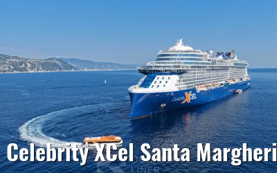 Celebrity XCel Santa Margherita evening view 28.07.2026