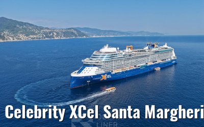 Celebrity XCel Santa Margherita evening view 28.07.2026