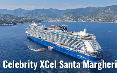 Celebrity XCel Santa Margherita evening view 28.07.2026