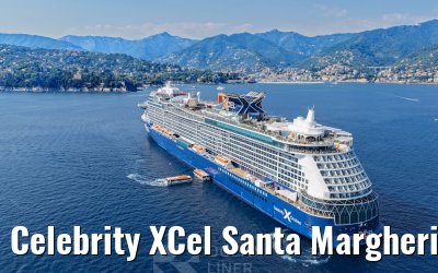 Celebrity XCel Santa Margherita evening view 28.07.2026