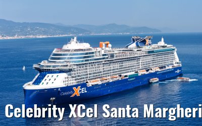 Celebrity XCel Santa Margherita evening view 28.07.2026