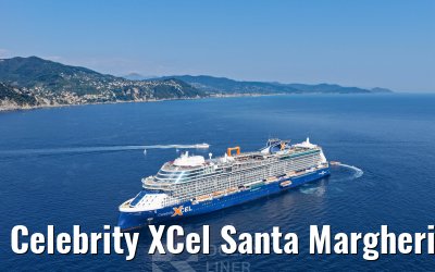 Celebrity XCel Santa Margherita evening view 28.07.2026