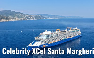 Celebrity XCel Santa Margherita evening view 28.07.2026
