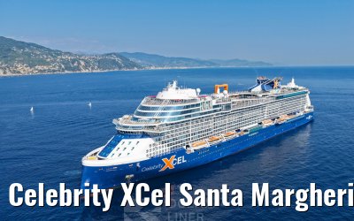 Celebrity XCel Santa Margherita evening view 28.07.2026