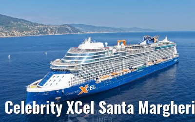 Celebrity XCel Santa Margherita evening view 28.07.2026