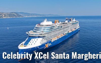 Celebrity XCel Santa Margherita evening view 28.07.2026