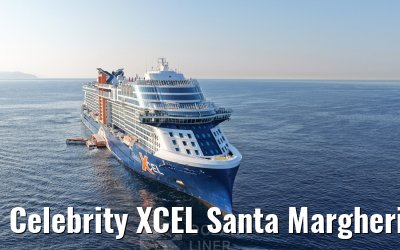 Celebrity XCEL Santa Margherita morning view 28.07.2026