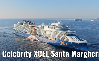 Celebrity XCEL Santa Margherita morning view 28.07.2026