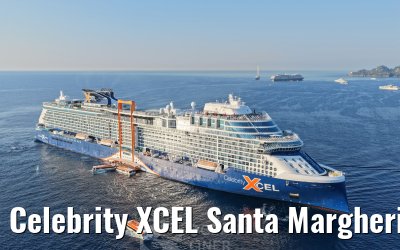 Celebrity XCEL Santa Margherita morning view 28.07.2026