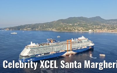 Celebrity XCEL Santa Margherita morning view 28.07.2026