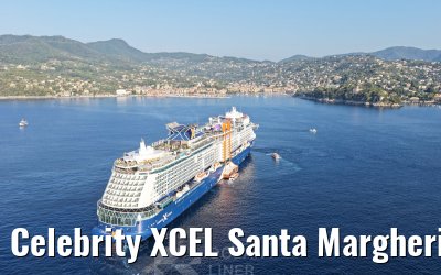 Celebrity XCEL Santa Margherita morning view 28.07.2026