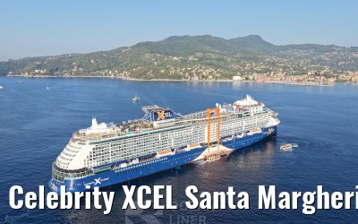 Celebrity XCEL Santa Margherita morning view 28.07.2026