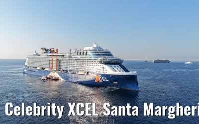 Celebrity XCEL Santa Margherita morning view 28.07.2026