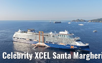 Celebrity XCEL Santa Margherita morning view 28.07.2026