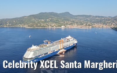 Celebrity XCEL Santa Margherita morning view 28.07.2026