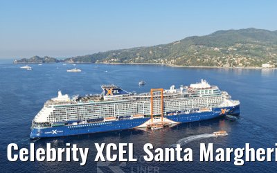 Celebrity XCEL Santa Margherita morning view 28.07.2026