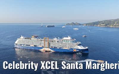Celebrity XCEL Santa Margherita morning view 28.07.2026