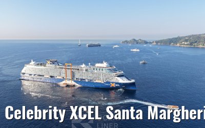 Celebrity XCEL Santa Margherita morning view 28.07.2026
