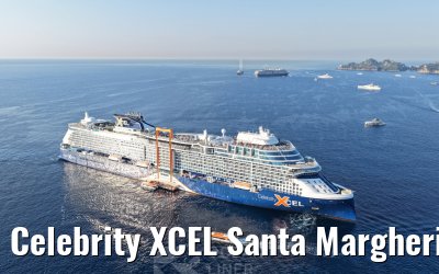 Celebrity XCEL Santa Margherita morning view 28.07.2026