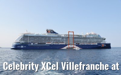 Celebrity XCel Villefranche at anchor