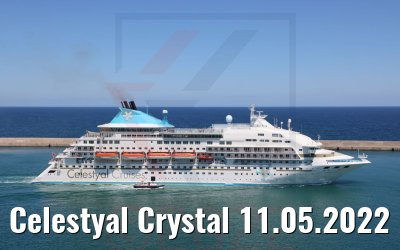 Celestyal Crystal 11.05.2022 Heraklion