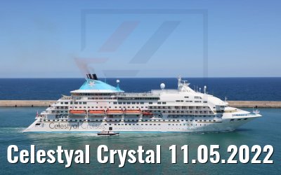 Celestyal Crystal 11.05.2022 Heraklion
