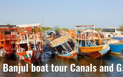 Banjul boat tour Canals and Gambia River 31.12.2023