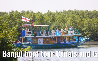 Banjul boat tour Canals and Gambia River 31.12.2023