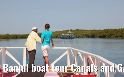 Banjul boat tour Canals and Gambia River 31.12.2023