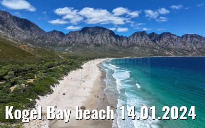Kogel Bay beach 14.01.2024