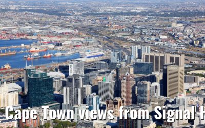 Cape Town views from Signal Hill 15.01.2024