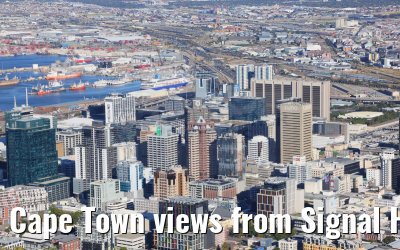 Cape Town views from Signal Hill 15.01.2024