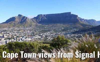 Cape Town views from Signal Hill 15.01.2024