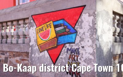 Bo-Kaap district Cape Town 16.01.2024