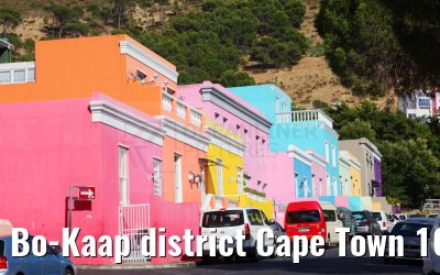 Bo-Kaap district Cape Town 16.01.2024