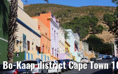 Bo-Kaap district Cape Town 16.01.2024