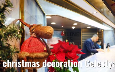 christmas decoration Celestyal Journey 23.12.2023