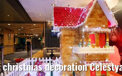 christmas decoration Celestyal Journey 23.12.2023