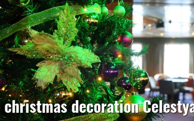 christmas decoration Celestyal Journey 23.12.2023
