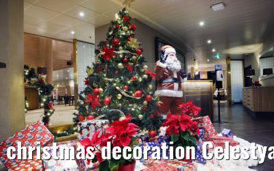 christmas decoration Celestyal Journey 23.12.2023