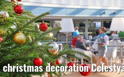 christmas decoration Celestyal Journey 23.12.2023