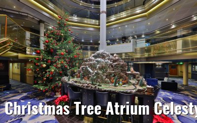 Christmas Tree Atrium Celestyal Journey 24.12.2024