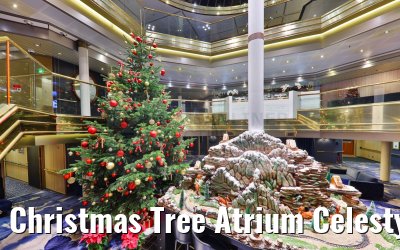 Christmas Tree Atrium Celestyal Journey 24.12.2024