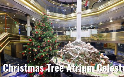 Christmas Tree Atrium Celestyal Journey 24.12.2024