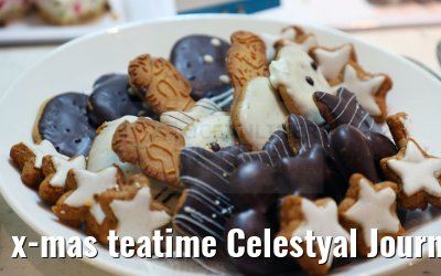 x-mas teatime Celestyal Journey