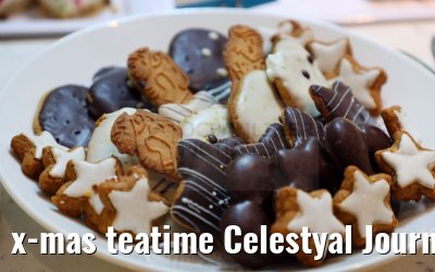 x-mas teatime Celestyal Journey