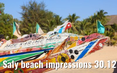 Saly beach impressions 30.12.2023