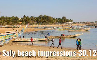 Saly beach impressions 30.12.2023