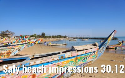 Saly beach impressions 30.12.2023