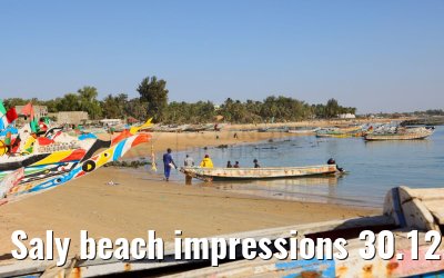 Saly beach impressions 30.12.2023